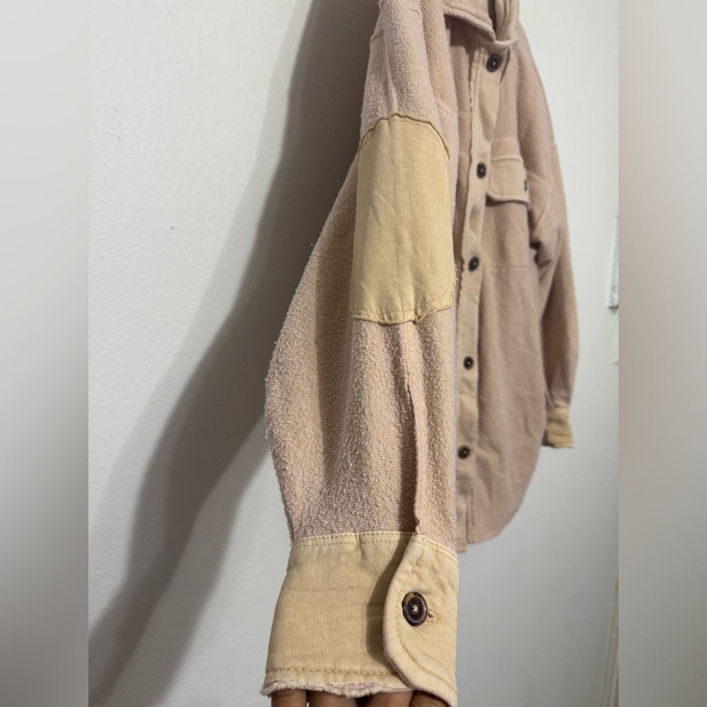Free People Ruby Shacket Oversized Large NWT - Picture 8 of 14